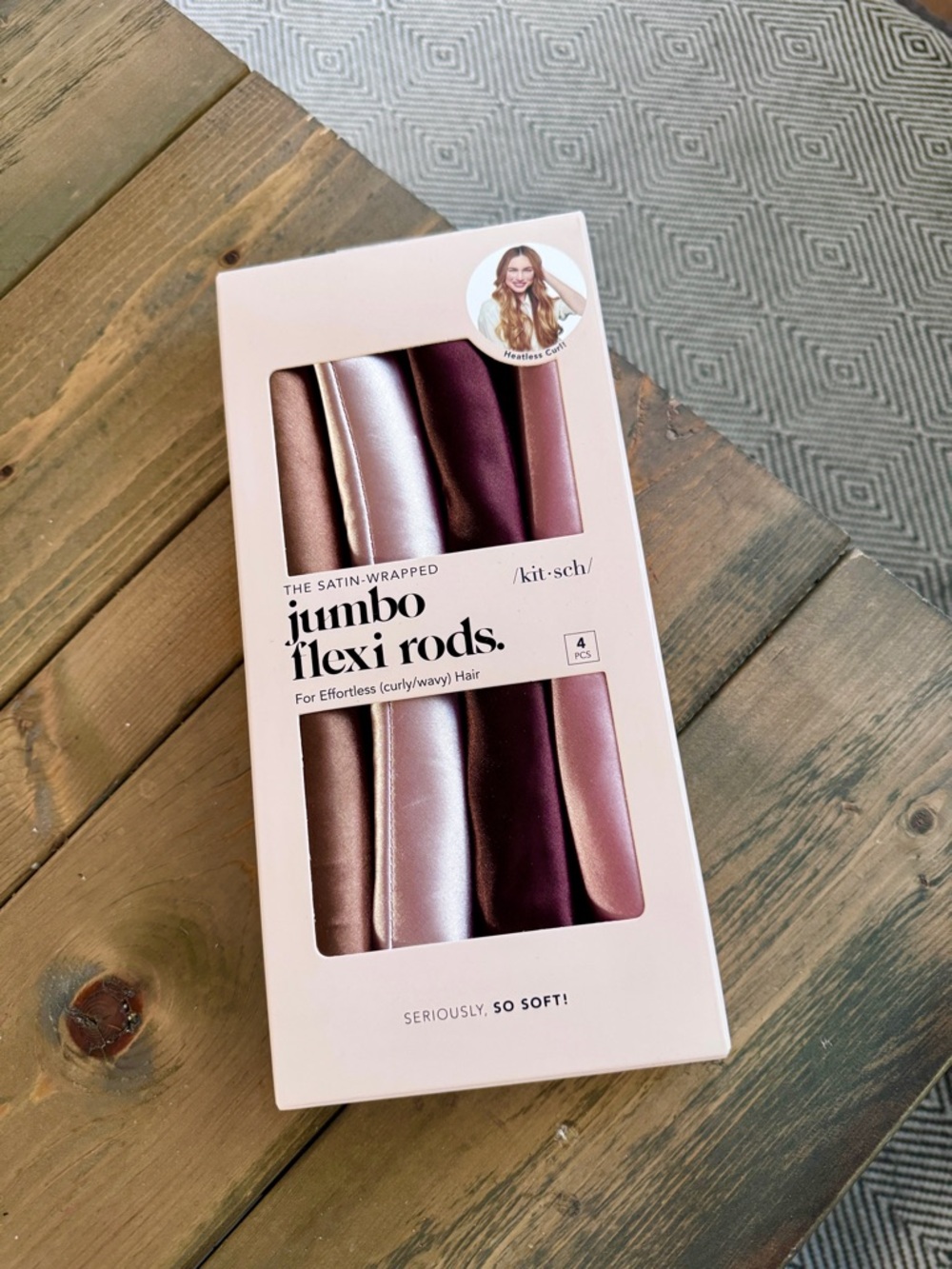 Kitsch heatless curling rods